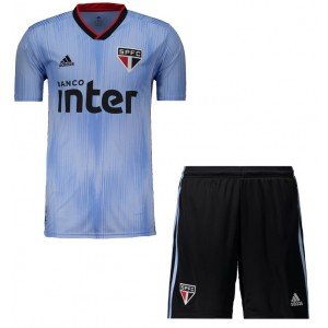 Kit infantil oficial Adidas São Paulo 2019 III jogador