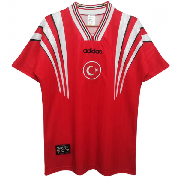 Camisa I Seleção da Turquia 1992 Adidas retro 