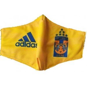 Mascara oficial Adidas Tigres UANL 2020 2021 Amarela