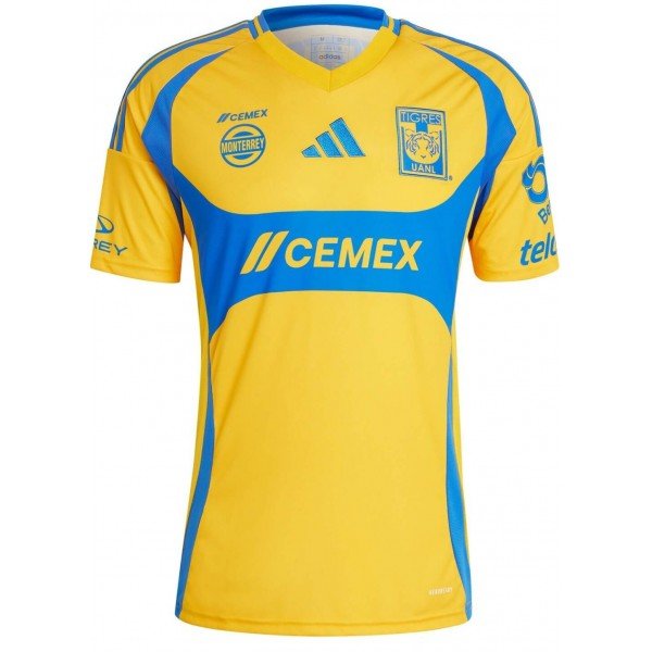 Camisa I Tigres UANL 2024 2025 Adidas oficial 