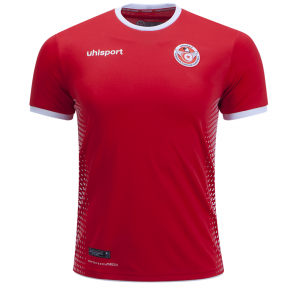 Camisa oficial Uhlsport seleção da Tunisia 2018 II jogador