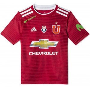 Camisa oficial Adidas Universidad de Chile 2018 II jogador