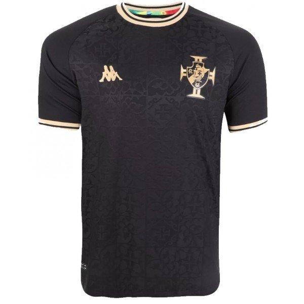 Camisa Goleiro III Vasco da Gama 2022 2023 Kappa oficial Preta