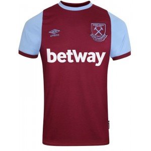 Camisa oficial Umbro West Ham 2020 2021 I jogador 