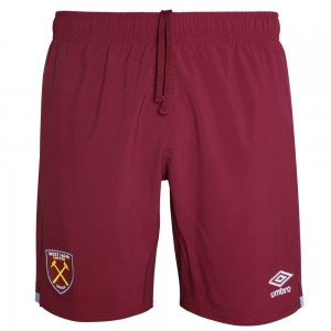 Calção oficial Umbro West Ham 2019 2020 I jogador