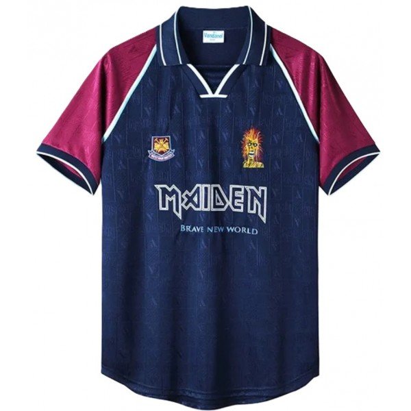 Camisa I West Ham 1999 Iron Maiden 