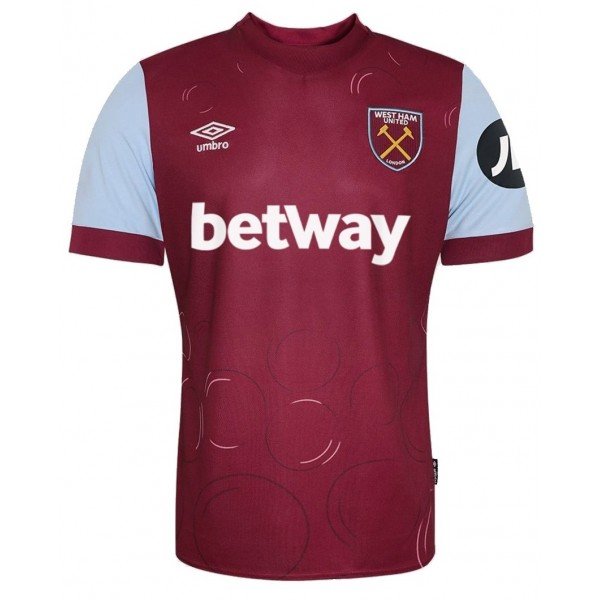 Camisa I West Ham 2023 2024 Umbro oficial