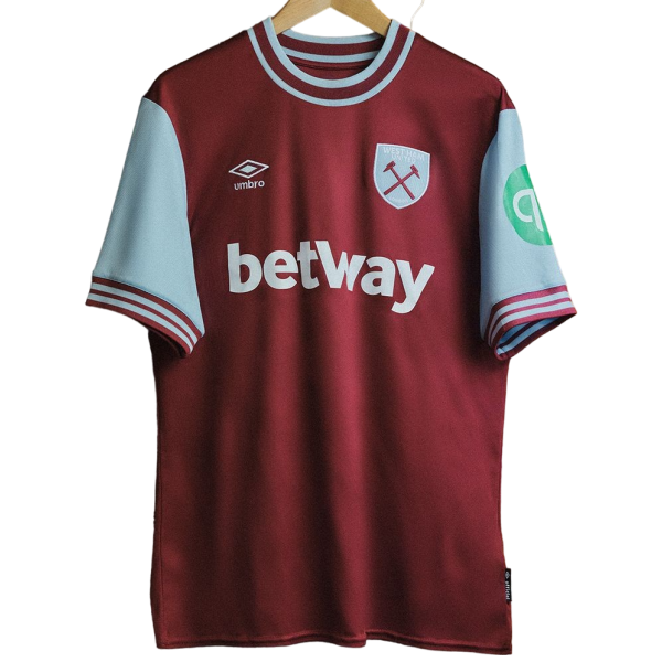 Camisa I West Ham 2024 2025 Umbro oficial