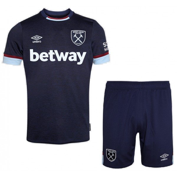 Kit infantil III West Ham 2021 2022 Umbro oficial