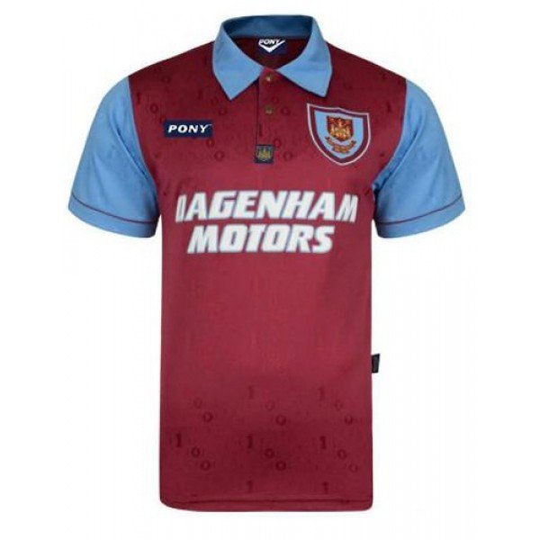  Camisa retro Pony West Ham 1995 1996 Centenario 