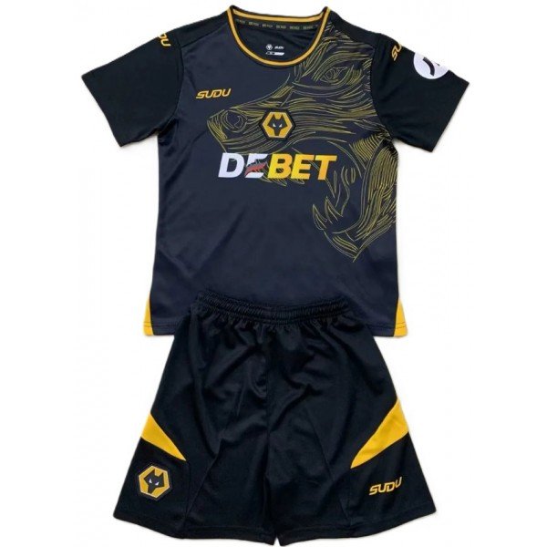 Kit infantil II Wolverhampton 2024 2025 Sudu oficial 