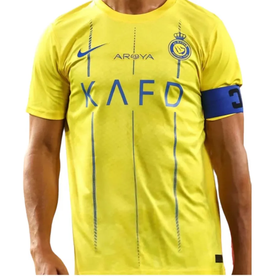 Camisa Al-Nassr FC Home 2023/2024 Amarela – Versão Jogador – KS