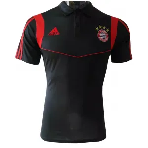 Camisa Polo oficial Adidas Bayern de Munique 2018 2019 preto