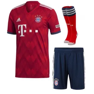 Kit adulto oficial Adidas Bayern de Munique 2018 2019 I jogador