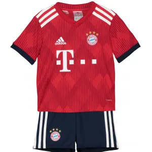 Kit infantil oficial Adidas Bayern de Munique 2018 2019 I jogador