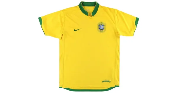 Camisa Brasil Retro 2006 Home