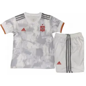 Kit infantil oficial Adidas seleção da Espanha 2020 2021 II jogador