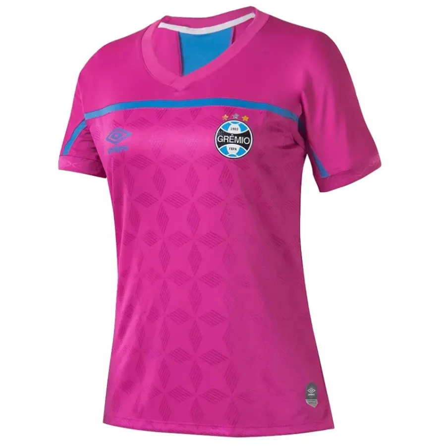 Klubai Store - Camisa feminina oficial Umbro Gremio 2020 Outubro Rosa