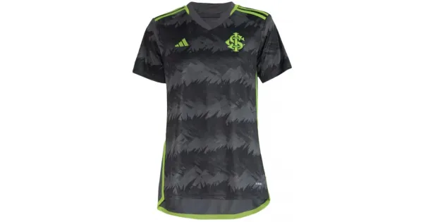 Adidas Camisa Internacional Iii Feminina 2023 Preto Verde