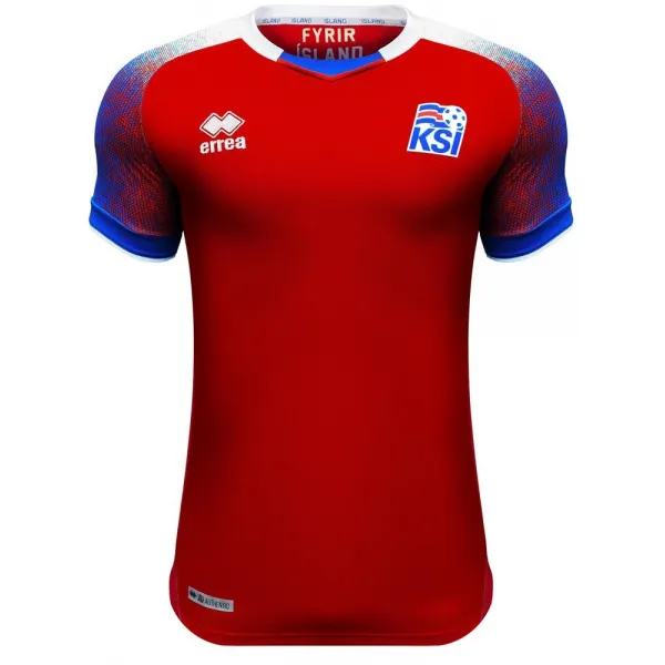 Camisa oficial Errea Seleção da Islandia 2018  III jogador