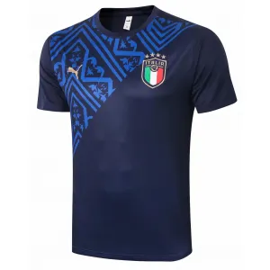Camisa de treino oficial Puma seleção da Itália 2020 2021 Azul