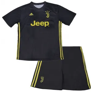 Kit infantil oficial Adidas Juventus 2018 2019 III jogador