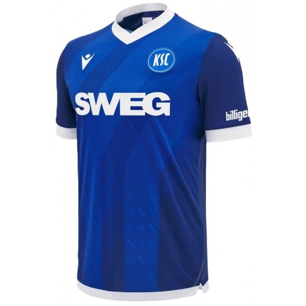 Camisa I Karlsruher 2024 2025 Macron oficial 