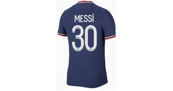 Paris Saint-Germain PSG Air Jordan 2021/2022 Home Messi #30