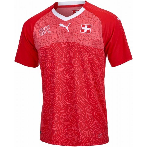 Camisa oficial Puma Seleção da Suiça 2018 I jogador