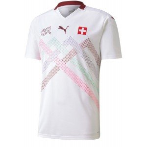 Camisa oficial Puma seleção da Suiça 2020 2021 II jogador