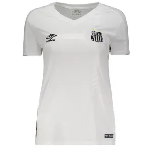 Camisa feminina oficial Umbro Santos 2019 I