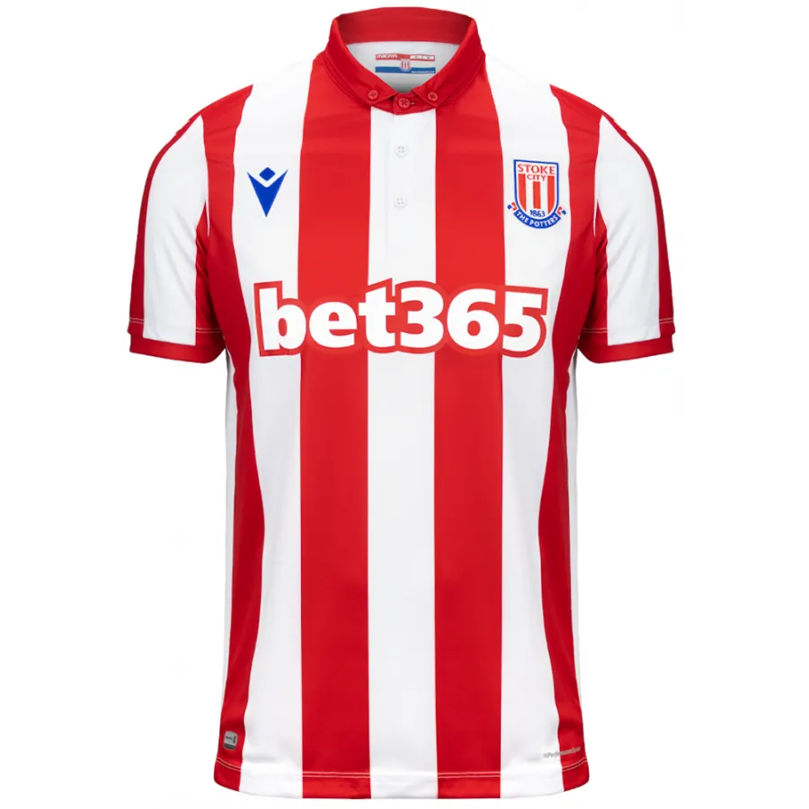 Macron lança nova camisa reserva do Stoke City 2023-2024