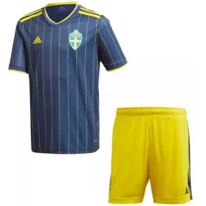 Kit infantil II Seleção da Suécia 2021 2022 Adidas oficial