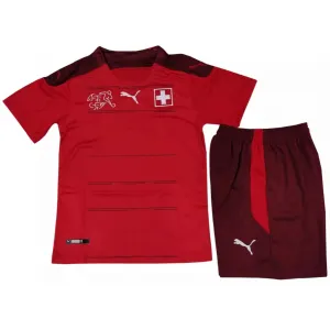 Kit infantil I Seleção da Suíça 2021 2022 Puma oficial