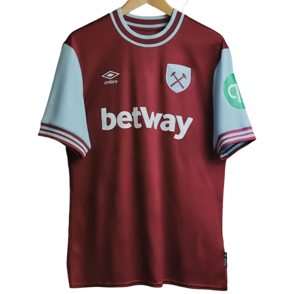 Camisa I West Ham 2024 2025 Umbro oficial