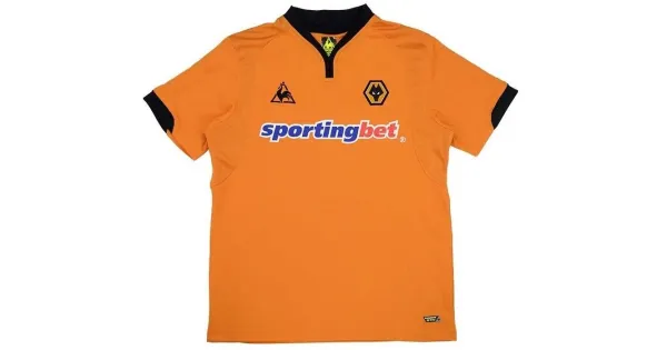 Wolverhampton Wanderers Home Jersey Retro 2010 By Le Coq Sportif