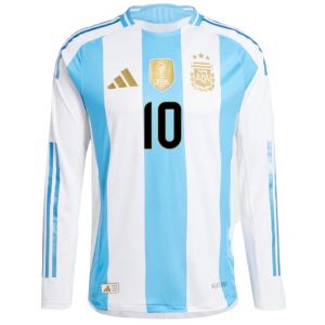 Camisa I Seleção da Argentina 2024 Adidas oficial manga comprida