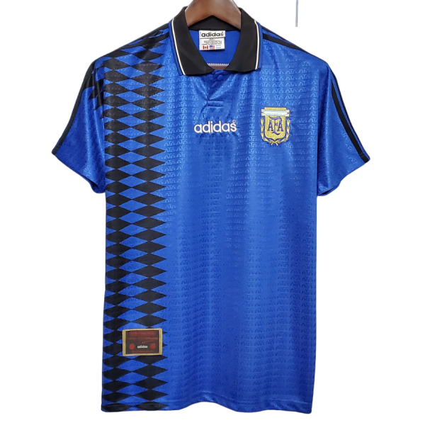 Camisa II Seleção da Argentina 1994 Adidas retro 