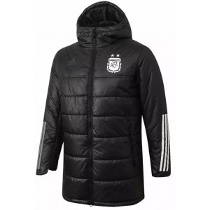 Jaqueta Winter oficial Adidas Seleção da Argentina 2020 2021 Preta