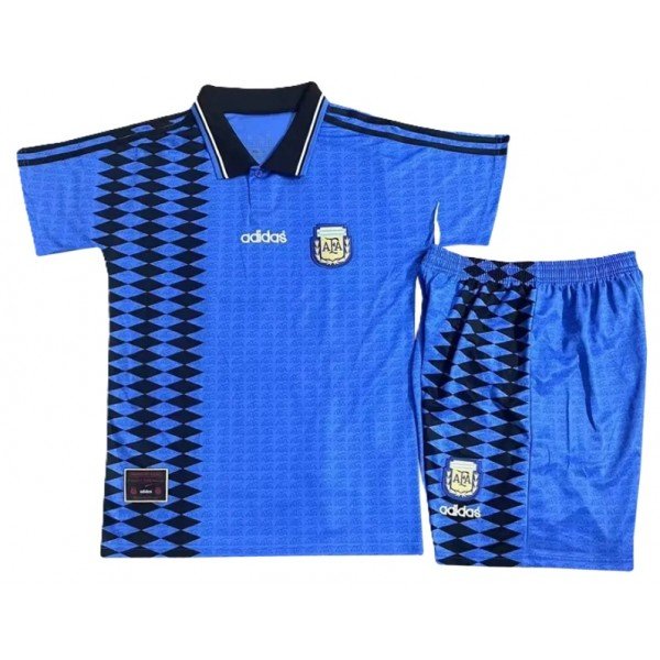 Kit infantil II Seleção da Argentina 1994 Adidas Retro