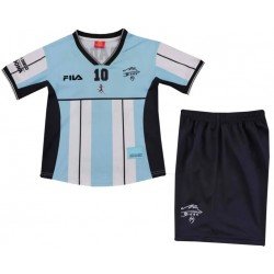 Kit infantil I Seleção da Argentina 2001 Fila Retro Especial 