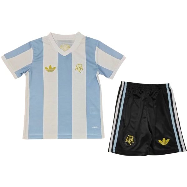 Kit infantil Seleção da Argentina 2025 Adidas oficial Especial